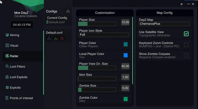 FBI DAYZ DMA — DMA CHEATS screenshot 2